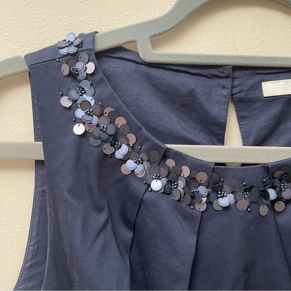 Boden Knee Length Sheath Dress with Sequins - Picture 3 of 13